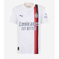 Camisa de time de futebol AC Milan Rafael Leao #10 Replicas 2º Equipamento Feminina 2023-24 Manga Curta